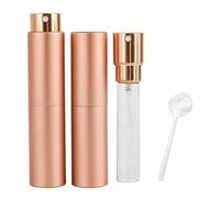Fia Direct 8 Ml Twist Up Rotary Perfume Atomiser Aftershave Travel Refillable Bottle Portable Handbag Spray (Rose Gold, 8 ml)