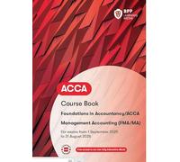FIA Foundations in Management Accounting FMA : Course Book