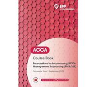 FIA Foundations in Management Accounting FMA: Course Book
