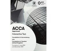 FIA Foundations in Taxation FTX FA2020: Interactive Text