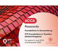 FIA Foundations in Taxation FTX FA2022: Passcards