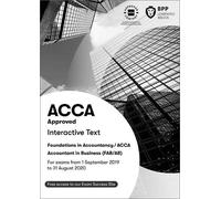 FIA Foundations of Accountant in Business FAB (ACCA F1): Interactive Text