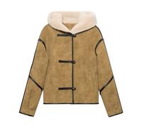 Fia Jacket - female - STAND STUDIO - Faux Fur & Shearling Jackets - Beige - 2XS - Jackets 2XS