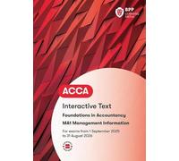 FIA Management Information MA1 : Interactive Text