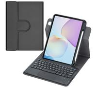 FIABANO Bluetooth Keyboard Case for Huawei MatePad 11.5-inch S (TGR-W09 / TGR-L09 / TGR-W10 / SLG-W09 / SLG-W09), 360 Degree Rotating Case - Detachable Keyboard - TrackPad Mouse