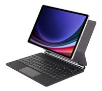 FIABANO Magnetical Bluetooth Keyboard Magic Keyboard for Samsung Galaxy Tab S8 11" (SM-X700/SM-X706), TrackPad Mouse | Back Light | Battery Digital Display