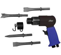 FIAC Pneumatic Chisel Hammer 5060, Chisel with Chisel 125 mm, Retaining Spring, Mini Lubricator, Beats Per Minute 4500, Pressure Max 6.3 Bar
