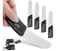 Fiacvrs 5Pcs Separate Screen Disassembler Pry Tools, Ultra-Thin 0,1mm Professional Mobile Phone LCD Curved Spudger Pry Blade Repair Opening Tool for Open All Kinds of Screens/Tablets/PC