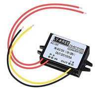 Fiada AC to DC 12V 5A Converter, Waterproof Regulator 10-28V Input | Wide 10-28V Input, Stable DC Output, Waterproof Design, For Automotive Screen, Camera, Water Pump, Voltage Regulation