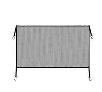 Fiakaon Car Radiator Foldable Water Tank High Density Air Radiator Rat Resistant Anti Insect Mosquito Repellant Car Condenser Protection Net Radiator Fin Comb Kit(1PC)