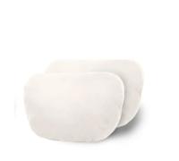 Fiakaon Fit For Byd Equation Leopard 8 2025 Car Specific Headrest Waist Cushion Neck Pillow Seat Pillow Removable Cover Seat Head Neck Support(White)