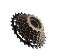 Fiakaon Flywheel Puller MTB Road Bike 6/7/8 Speed Freewheel 13/14-28T Screw On Freewheel Bicycle Cassette For-Shimano Position Parts Clutch Drive Plate Aligning(7 speed)