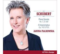 FIALKOWSKA JANINA - SCHUBERT PIANO SONATA NO. 7 - CD - C4z