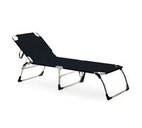Fiam - Amigo XXL Sunbed, Black - Black