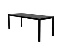 Fiam Aria extendable dining table 140-200 cm Black