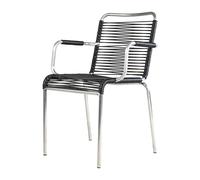 Fiam Mya armchair aluminium Black