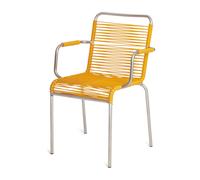 Fiam Mya armchair aluminium Yellow