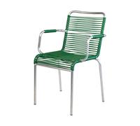 Fiam Mya Spaghetti armchair Dark green