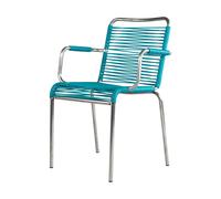 Fiam Mya Spaghetti armchair Turquoise