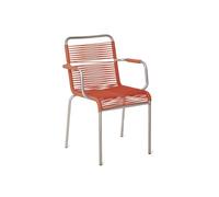 Fiam Mya Spaghetti Dining Chair with Armrest Orange