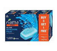 Fiama Di Wills Men Refreshing Pulse Gel Bar 125g (Buy 3 get 1 Free)