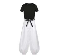 Fiamll Anime Jujutsu Kaisen Geto Suguru Cosplay Costume Outfit Gojo Satoru Cosplay Riko Cosplay Leiri Shoko Cosplay Uniform Complete Set Halloween