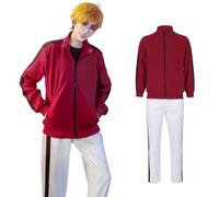 Fiamll Haikyuu Cosplay Inarizuka High School Jacket Trousers Sportswear Miya Atsumu High School Volleyball Uniform Costumes XL