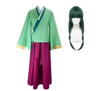 Fiamll Maomao Cosplay Costume Hanfu Dress The Apothecary Diaries Costume Women's Outfits with Wig Halloween Carnival Suit Outfits, XL