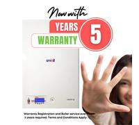 Fiamma 12Kw Small N Electric System Boiler For Central Heating Works With Hot Water Cylinder