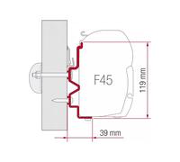 Fiamma Adapter Bracket 450cm Fiat Rapido Serie 9DF / 9M / 10 for F45 F70 Awning