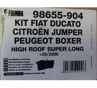 Fiamma. 98655-904 Bracket. KIT FIAT DUCATO CITROEN JUMPER PEUGEOT BOXER 06/26