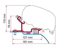 Fiamma F65 F80 Awning Adapter Brackets for Ducato H3 Jumper H3 Boxer H3 After 06