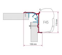Fiamma Adapter Brackets Bailey Pegasus Mk1 for F45 F70 Awning 98655-879