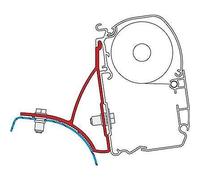Fiamma Adapter Brackets Trafic Vivaro Primastar for F45 F70 Awning 98655-854