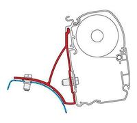 Fiamma Adapter Brackets Trafic Vivaro Primastar for F45 F70 Awning 98655-854