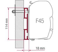 Fiamma Adapter D 8cm Bracket for F45 F70 Awning Motorhome Caravan 98655-021