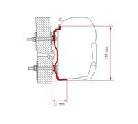 Fiamma Adapter Hymer 2016 300 (98655Z060)
