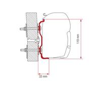 Fiamma Adapter Hymer 2016 300 (98655Z060)