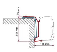 Fiamma - Adapter Rapido 450 686F>24 (390Cm) | 98655Z187
