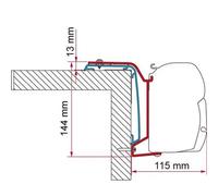 Fiamma Adapter Rapido 450 686F From 2024 (390Cm) For Caravans And Motorhomes