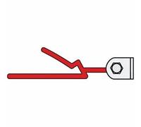 Fiamma Adaptor C Bracket for F45 F70 Awning Motorhome Caravan 02097-01-