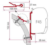 Fiamma Adaptor C: Convenient RV Accessory Attachment