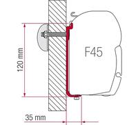 Fiamma AS300 Adaptor Bracket for F45 F70 Awning Motorhome Caravan Fitting Kit