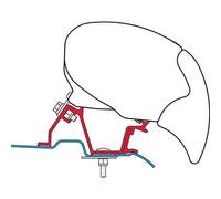 Fiamma Awning Adapter Brackets Kit for Mercedes Sprinter VW Crafter after 2006