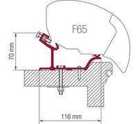 Fiamma Awning Adapter Brackets Mounting Kit Hobby Easy Caravan F65 F80