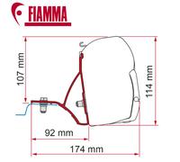 Fiamma Adapter Brackets Trafic Vivaro NV300 Talento for F45 F70 Awning 98655Z021