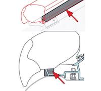 Fiamma Bad Weather Rain Guard Kit for Awnings F65 F65S 400cm 4M Motorhome