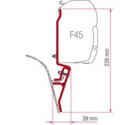 Fiamma Bracket Kit for F45 Type awnings to VW T3 after 1980 (98655-035)