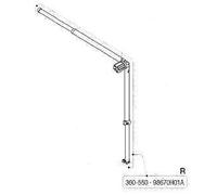 Fiamma Caravanstore Rh Leg / Rafter Assembly 360-550 98670H01A