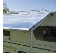 Fiamma Caravanstore Zip Top XL 410 Canopy Royal Blue Caravan Sunscreen 06771F02Q